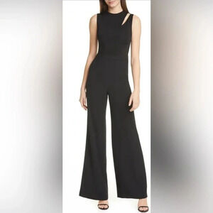 Alice & Olivia Ivy Cutout Shoulder Sleeveless Wide Leg. Size 4